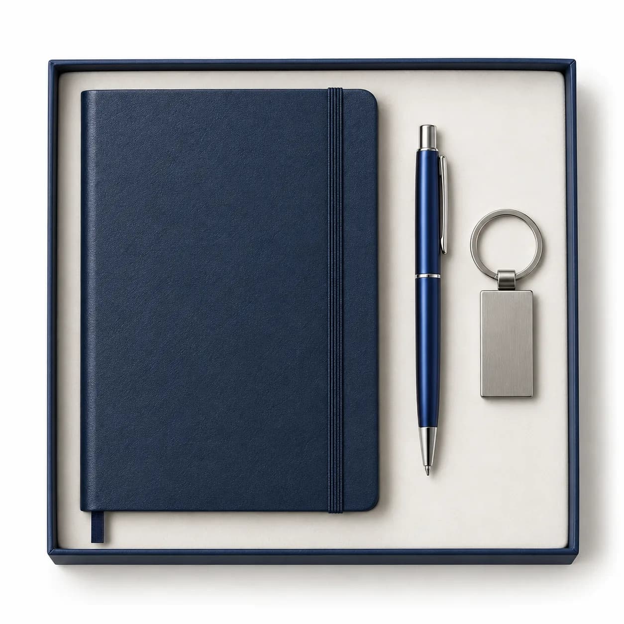 Pack libreta, bolígrafo y llavero – imagen 1