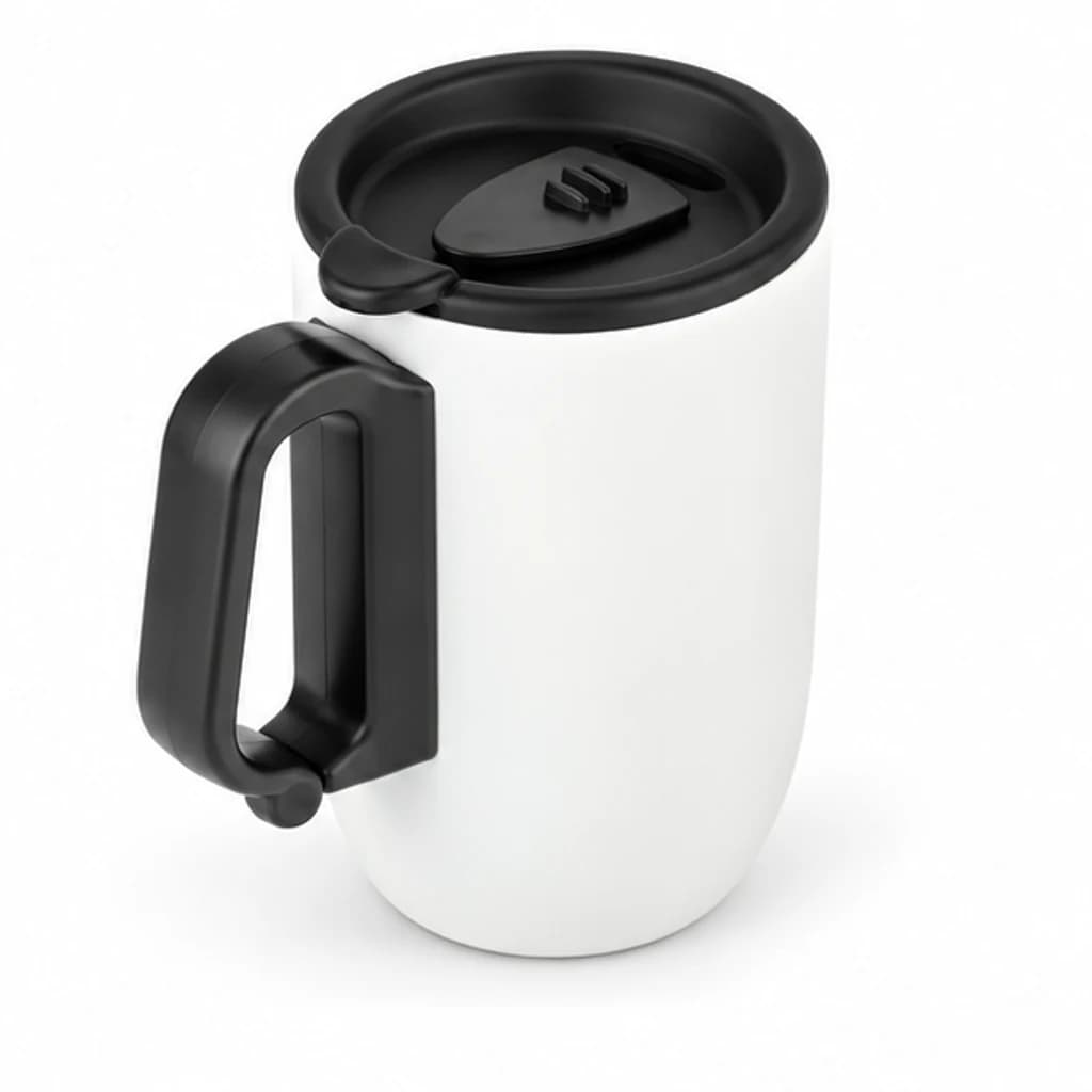 Taza Business blanca con asa: imagen 2