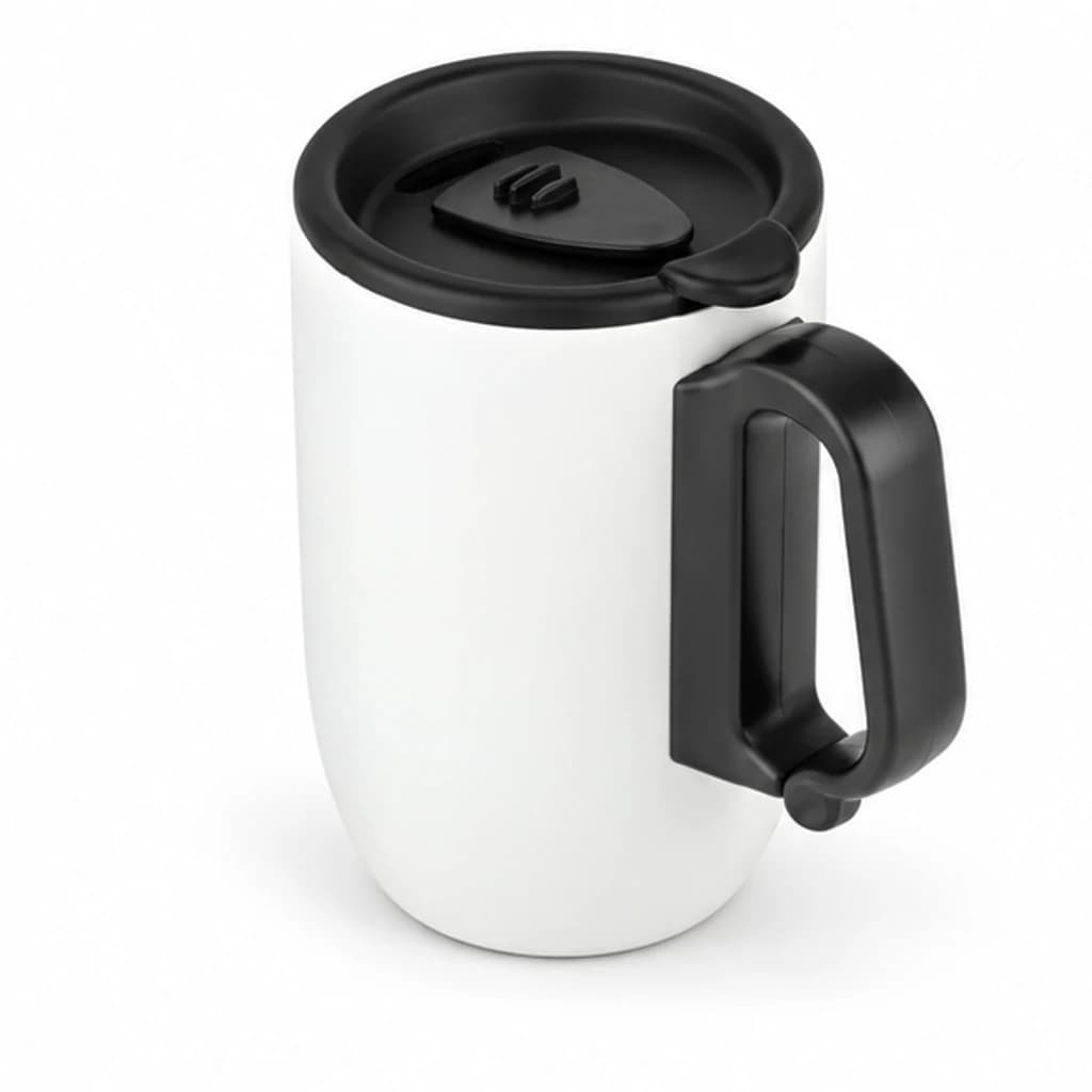 Taza Business blanca con asa