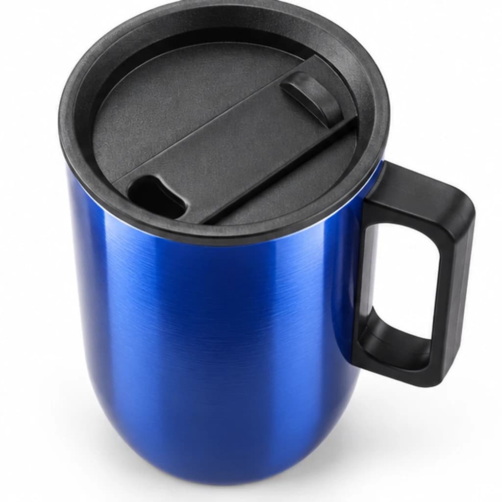 Taza corporativa azul: imagen 4