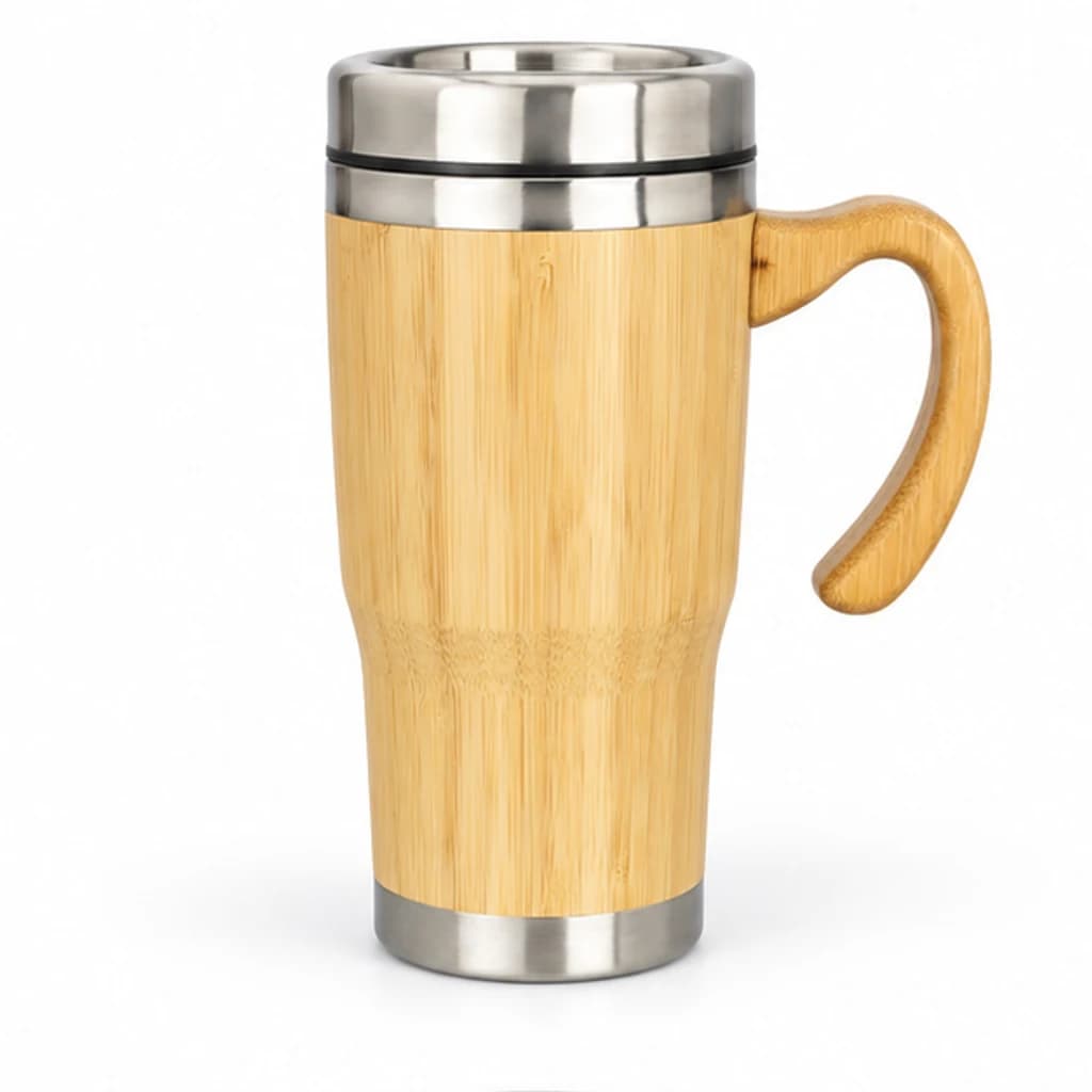 Taza de bambú con asa Eco