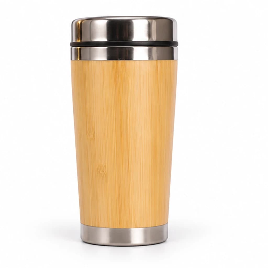 Vaso de bambú y acero: imagen 2