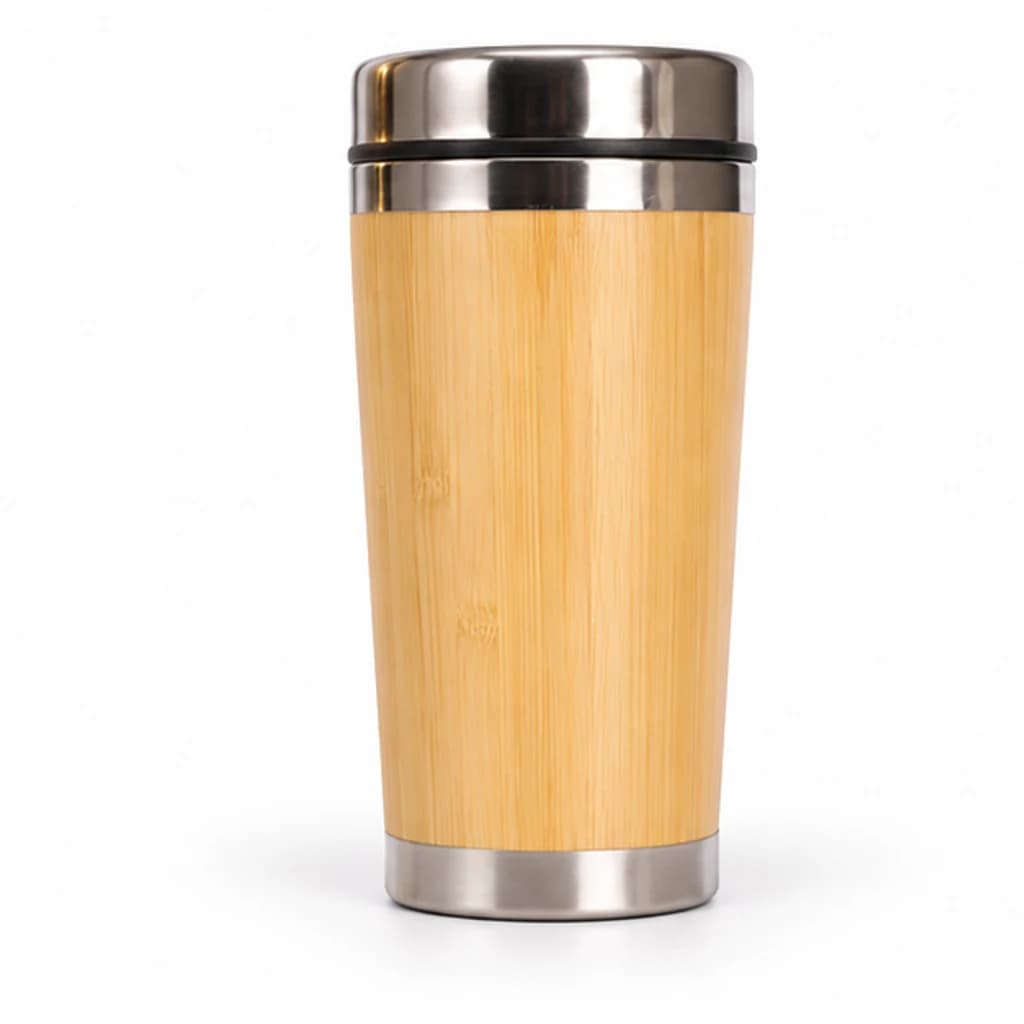 Vaso de bambú y acero: imagen 3