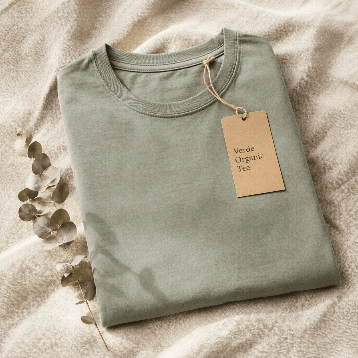 Camiseta Verde Orgánica