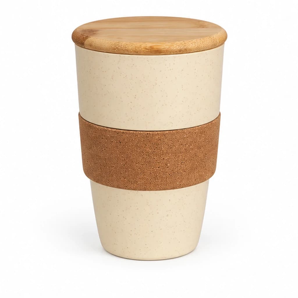 Taza de Bambú Térmica
